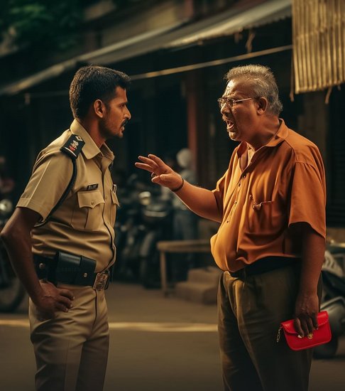 ulta chor kotavaal ko daante