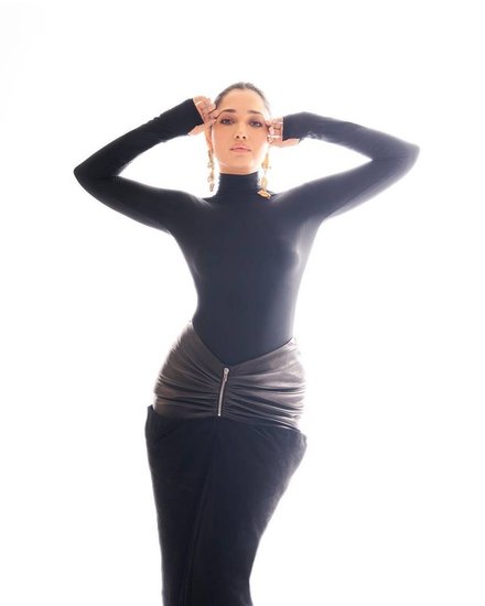 Tamannaah Bhatia in turtle neck top