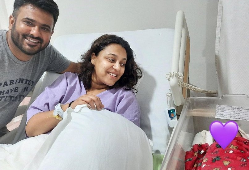 Swara bhasker delivers baby girl rabia
