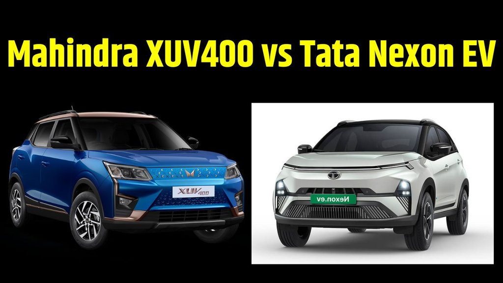 Tata Nexon.ev Vs Mahindra XUV400 । Mahindra XUV400 vs Tata Nexon EV । Car Compare । Electric Car Compare Report