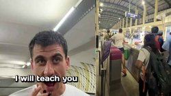 बिना टिकट लिए ही विदेशी यूट्यूबर ने कर ली मेट्रो यात्रा! वीडियो देख भड़क उठे लोग