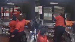 फ्रेंच फ्राइज के चक्कर में महिला ने चला दी गोली, वायरल हो रहा है CCTV फुटेज