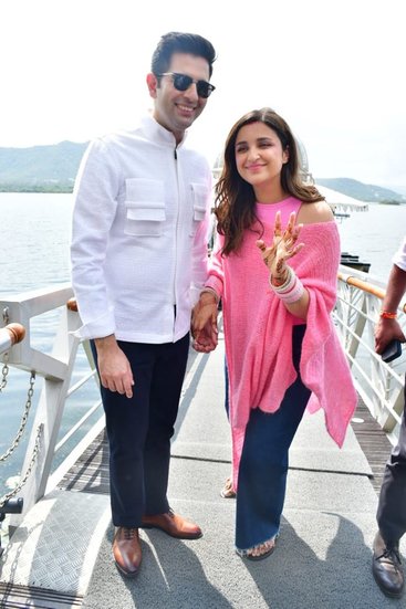 Raghav Chaddha and Parineeti Chopra