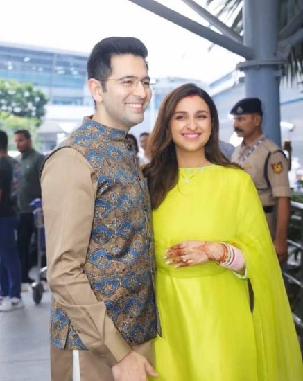 Raghav Chadha parineeti chopra wedding photos