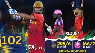 Nicholas Pooran | Andre Russell | Ali Khan | Sunil Narine | Akeal Hosein | Waqar Salamkheil