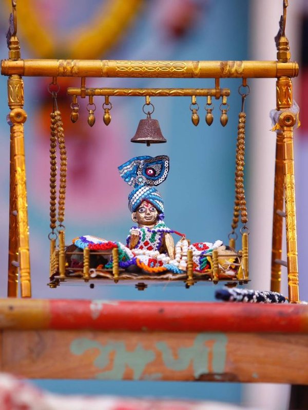 KRISHNA ON JHULA