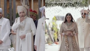 Parineeti Chopra shared unseen wedding video, Raghav Chadha was seen giving flying kiss to the actress