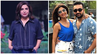 Farah Khan, Shilpa Shetty, Raj Kundra
