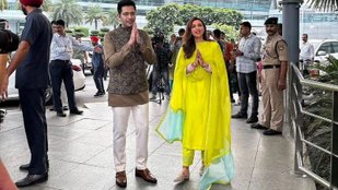 Parineeti Chopra reached in-laws house, Raghav Chadha family showered love