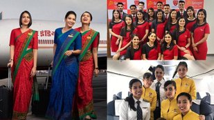 Air India crew will wear Manish Malhotra's designer dresses, see what kind of dresses air hostesses wear in other airlines