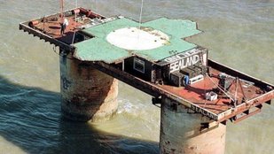 Principality of Sealand, smallest country in of the world