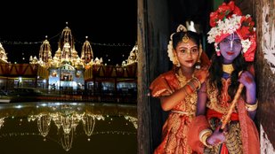 Janmashtami celebration across India, artists dressed up as Krishna, See Photos