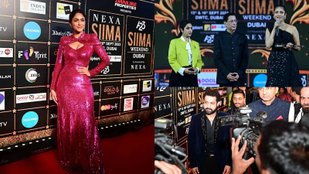 SIIMA Awards 2023: Mrunal Thakur showed glamor in sequined gown, see how other stars looked in award function