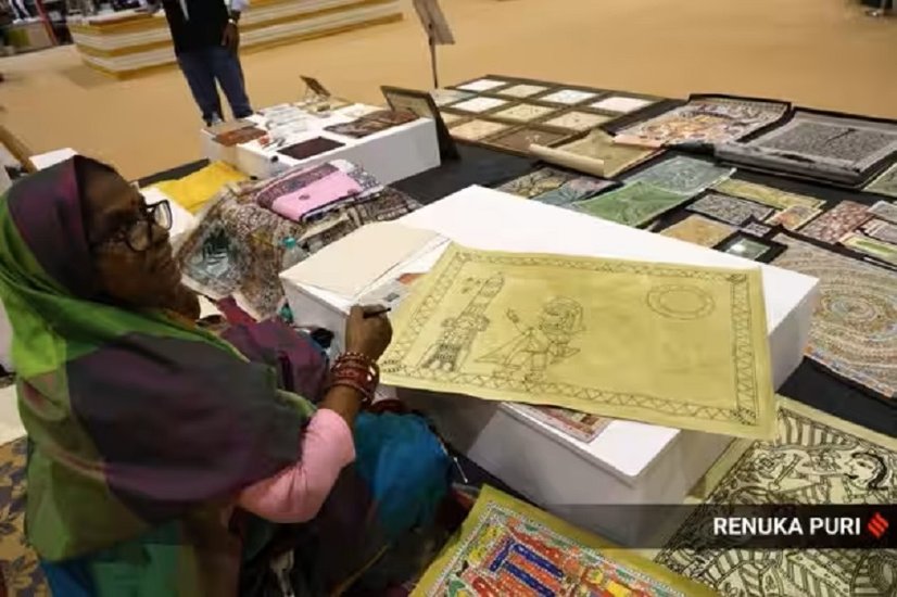 Madhubani Panting G20 Craft Bazar