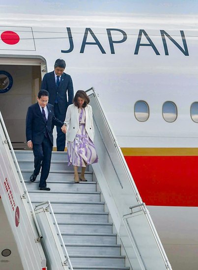 Japan PM in India for G20
