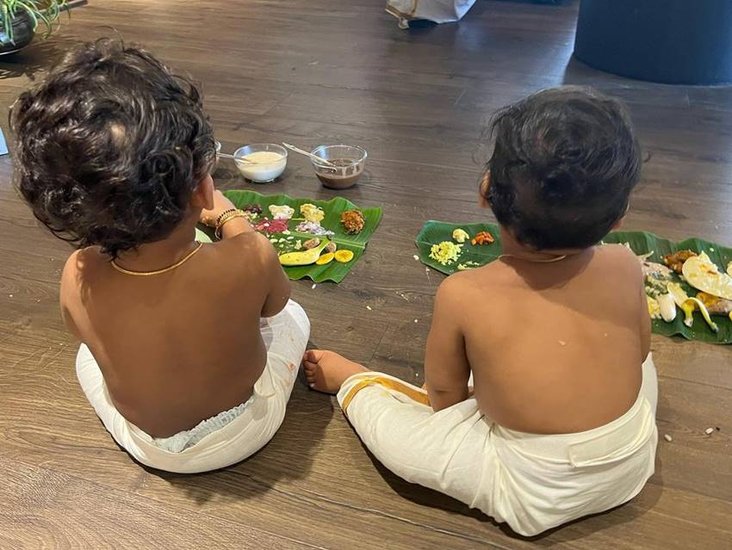 Nayanthara twins