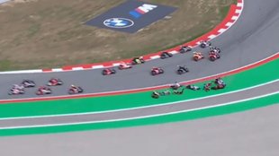 moto gp accident