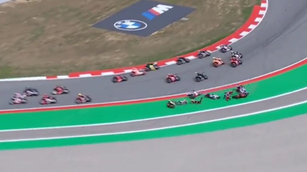 moto gp accident