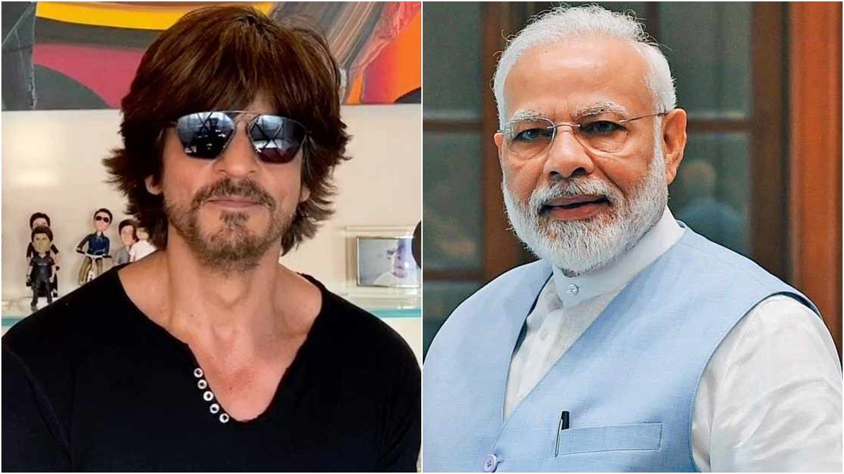 pm modi, shahrukh khan
