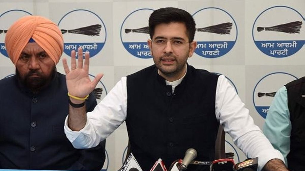 raghav chaddha | aap | delhi news