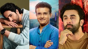 Ayushmann Khurrana, Sourav Ganguly, Ranbir Kapoor