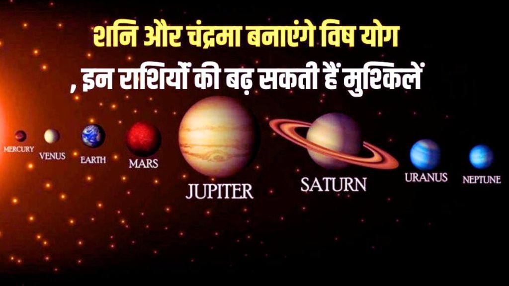 vish yog in kundli, shani and chandrma ki yuti