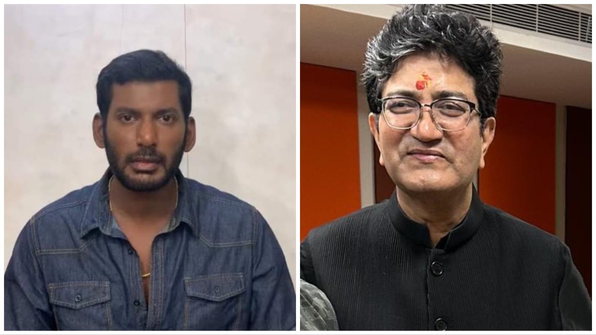 Vishal, Prasoon Joshi, South indian Actor