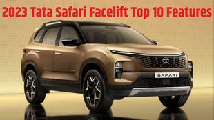 2023 Tata Safari Facelift Top 10 Highlights । 2023 Tata Safari Facelift Top 10 New Features । 2023 Tata Safari Facelift Complete Features Details