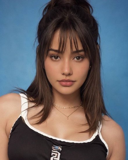 Neha Sharma different look