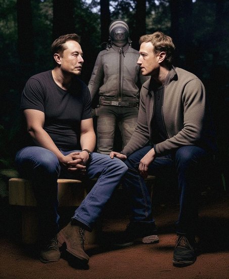 Elon Musk and Mark Zuckerberg