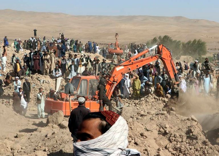 death due to Earthquake