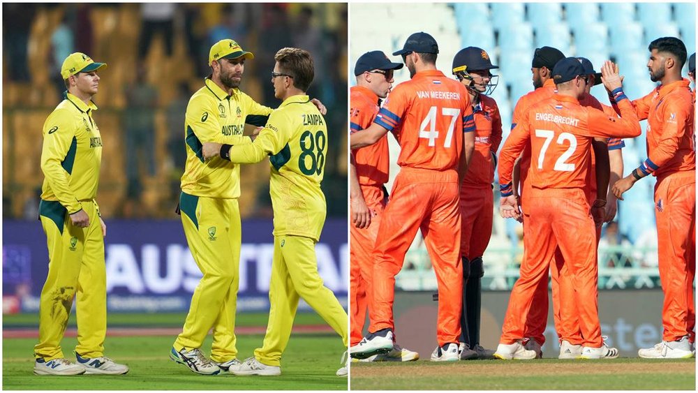 World Cup 2023,AUS vs NED Dream11: वर्ल्ड कप 2023 का 24वां मैच ऑस्ट्रेलिया और नीदरलैंड्स के खिलाफ खेला जाएगा। फोटो सोर्स- ANI