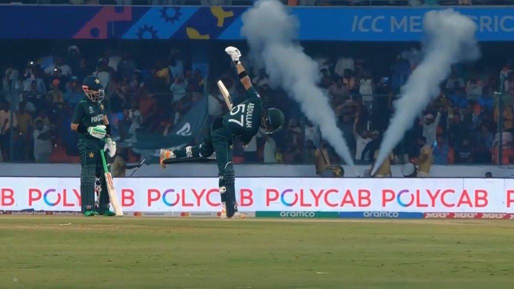 Abdullah Shafique Century | PAK vs SL | World Cup