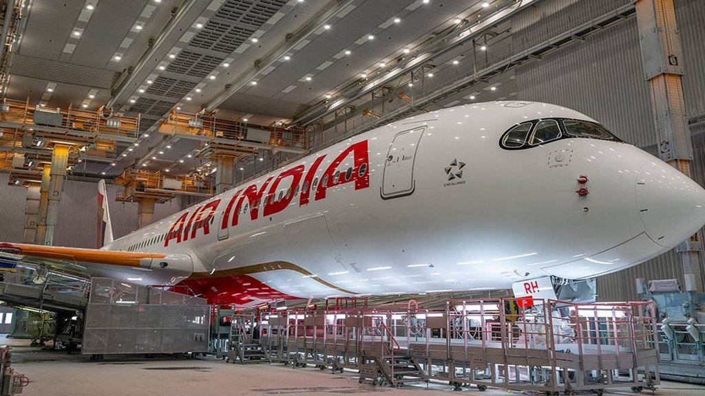 Air India | A-350 | Tata owned Air India |