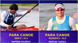 Para Asian Games: प्राची यादव ने दूसरे दिन गोल्ड से खोला भारत का खाता, पति मनीष कौरव ने भी जीता पदक