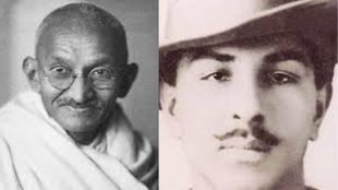 BHAGAT SINGH | MAHATMA GANDHI | GANDHI JAYANTI |