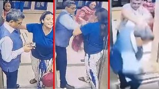 EX IAS fight with women in noida