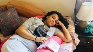 Swara Bhaskar is enjoying her life after becoming a mother, seen resting