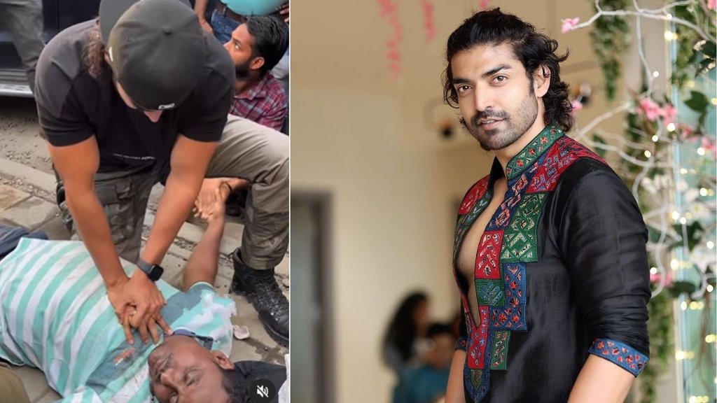 Gurmeet Choudhary Saved life of a Person