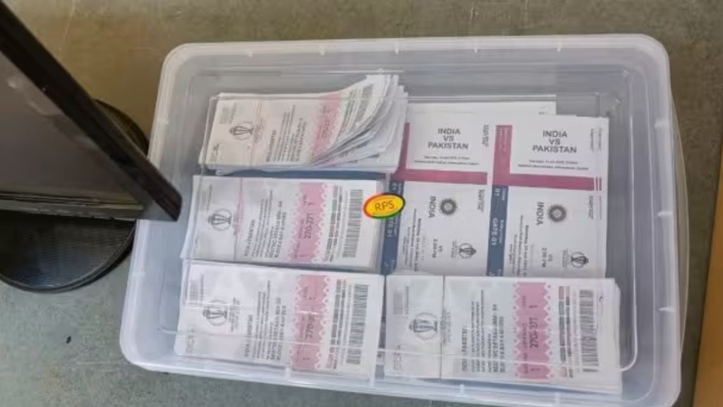 India | Pakistan | Ticket