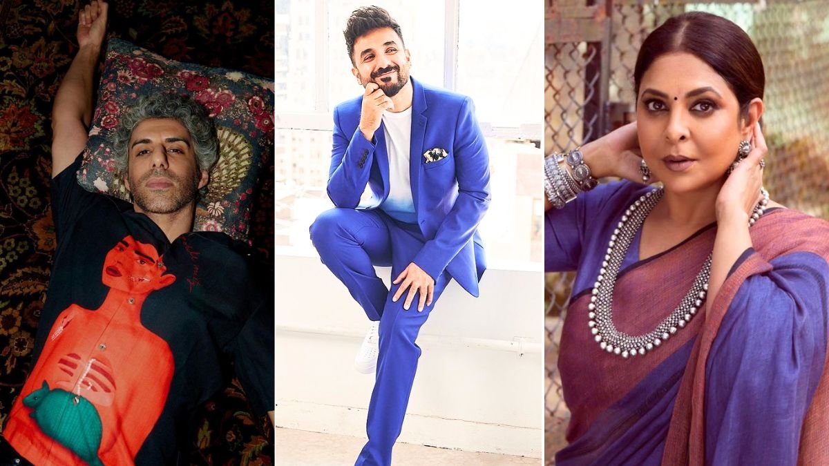 International Emmy Awards 2023 nominees Vir Das, Shefali Shah and Jim Sarbh at Adda today