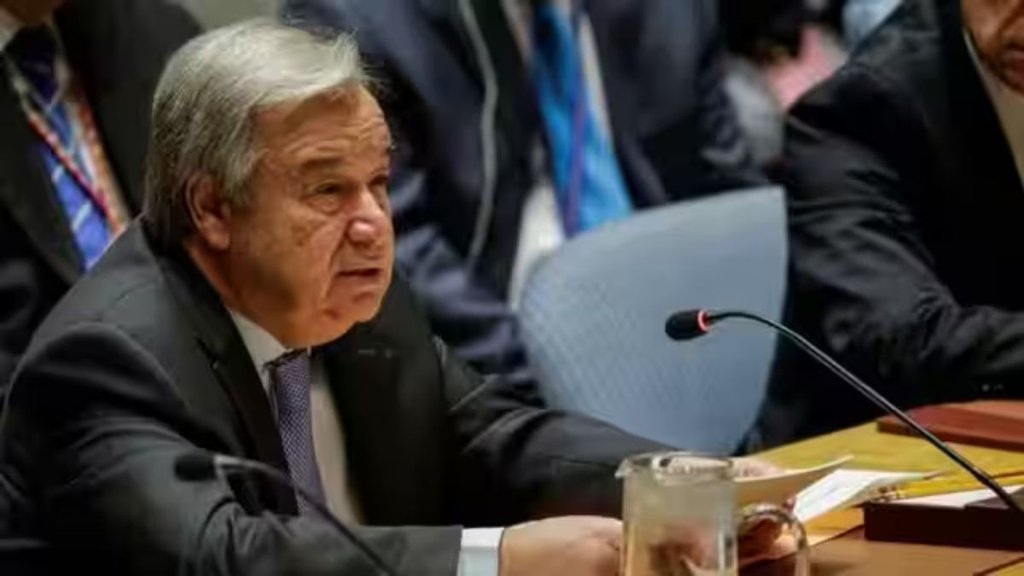 UN chief Antonio Guterres | Israel Hamas War | Israel demands Guterres immediate resignation