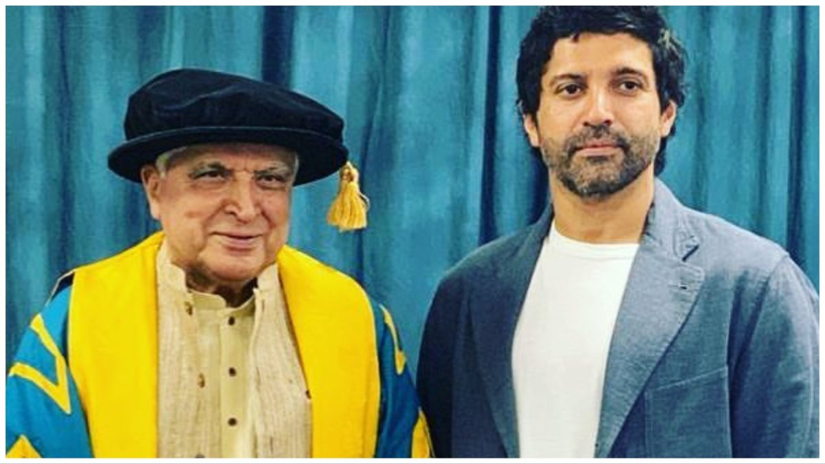 Javed Akhtar, Farhan Akhtar, Bollywood Javed Akhtar, Farhan Akhtar, Bollywood