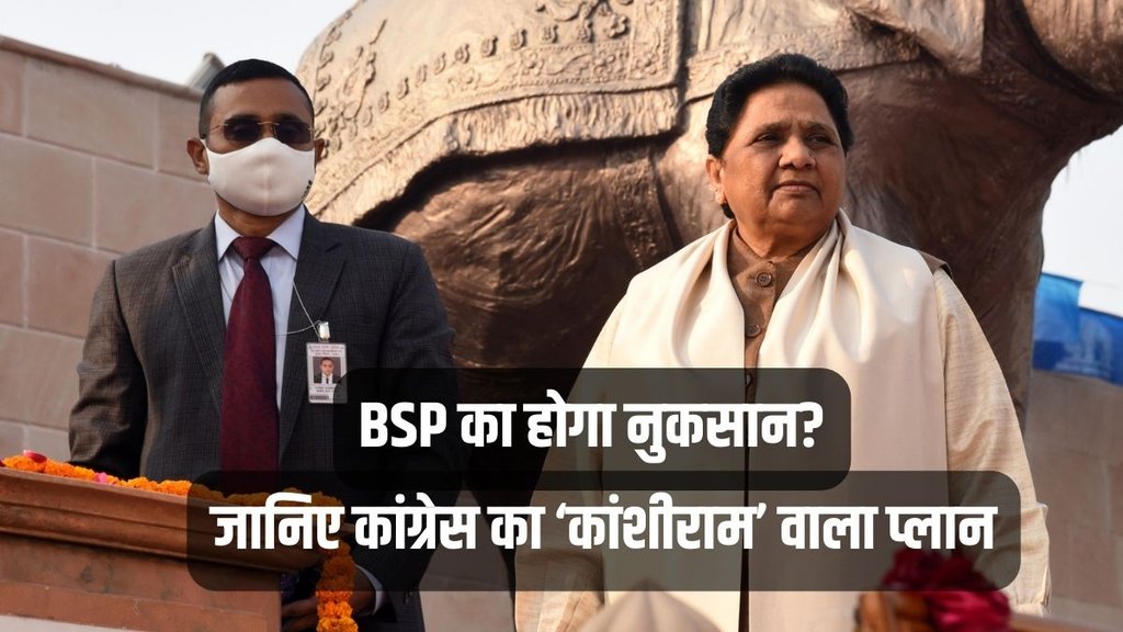 Mayawati, Kansiram, Congress