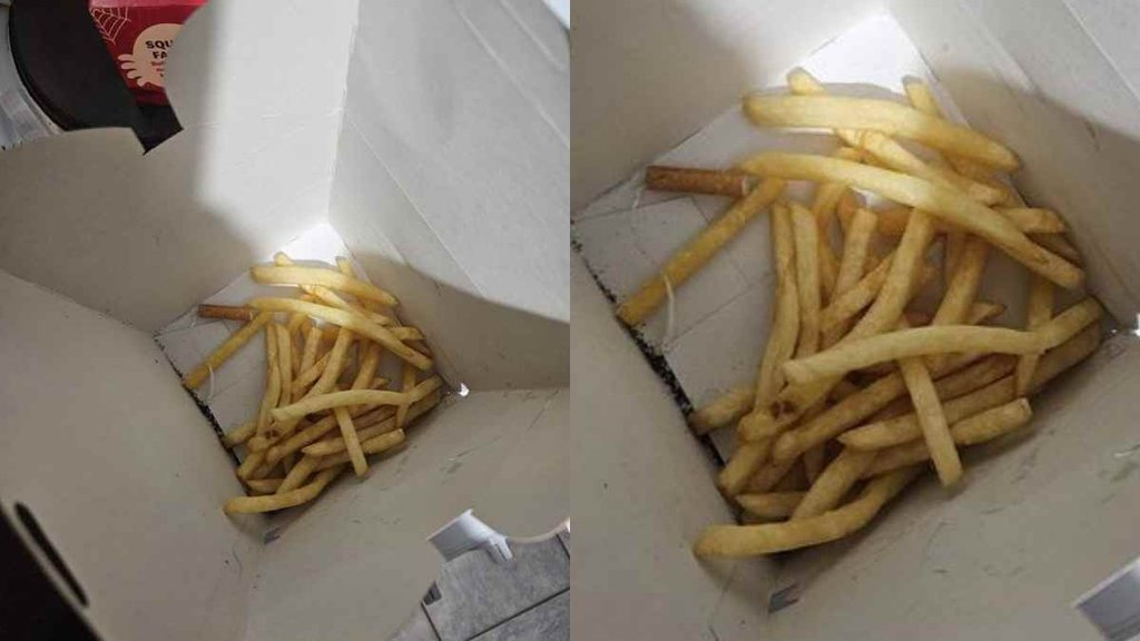 McDonald food for cigarette butt