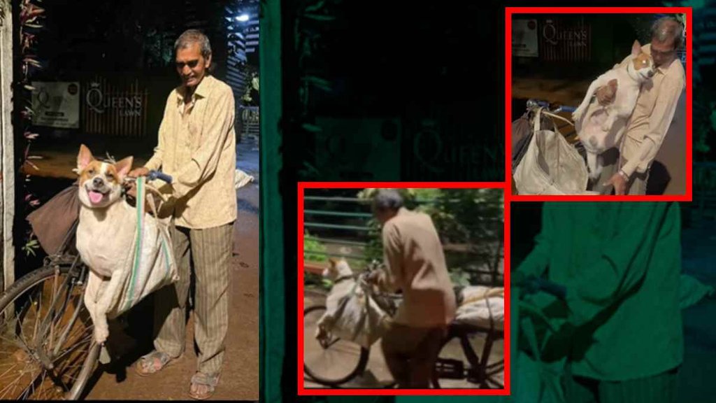 Mumbai 70 year old security guard video viral