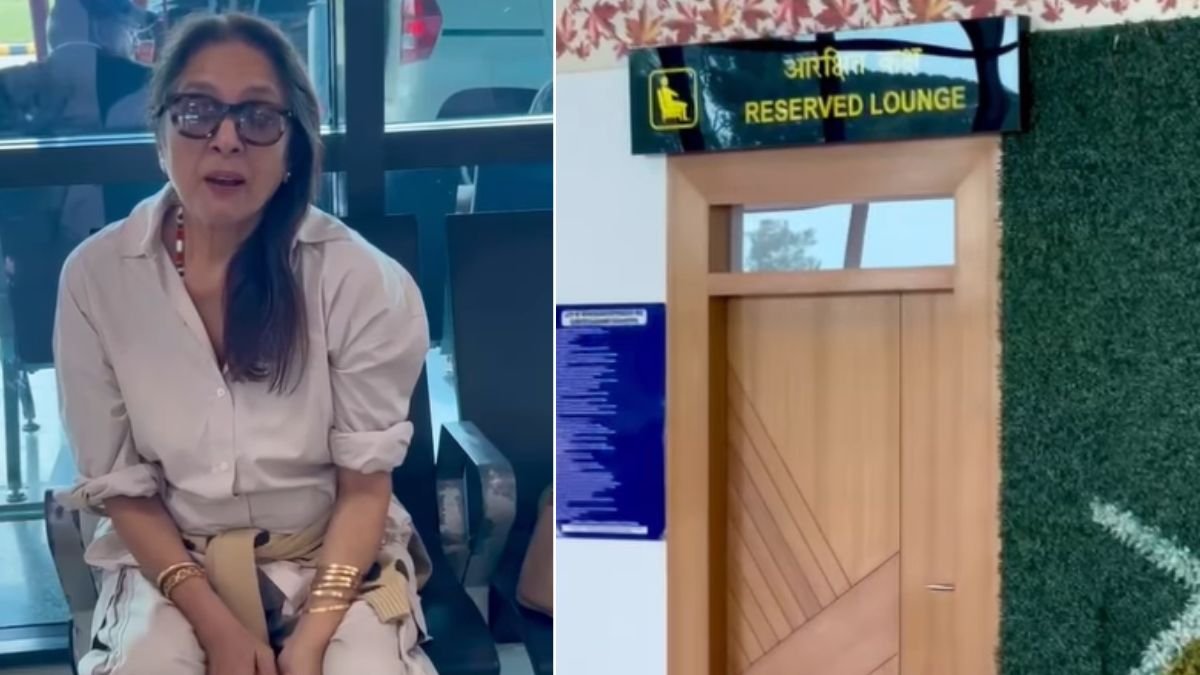 Neena Gupta Airport Video