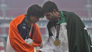 Neeraj Chopra | Arshad Nadeem | javelin throw | asian games 2023 |