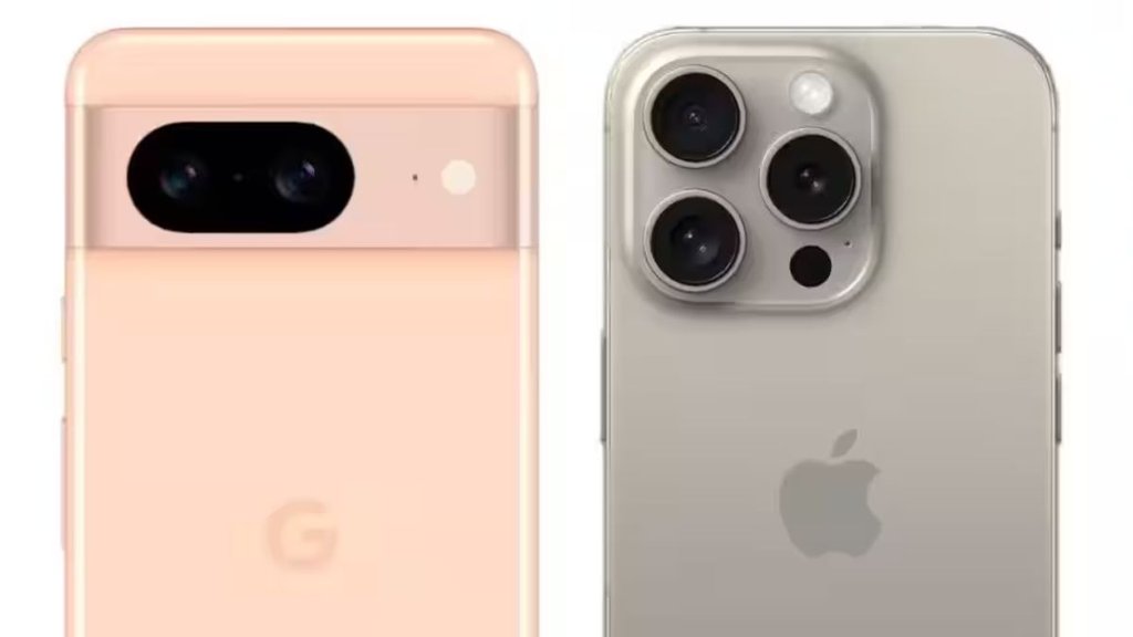 Google Pixel 8 Pro | iPhone 15 Pro | Google Apple Google Pixel 8 Pro | iPhone 15 Pro | Google Apple