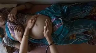 pregnant woman